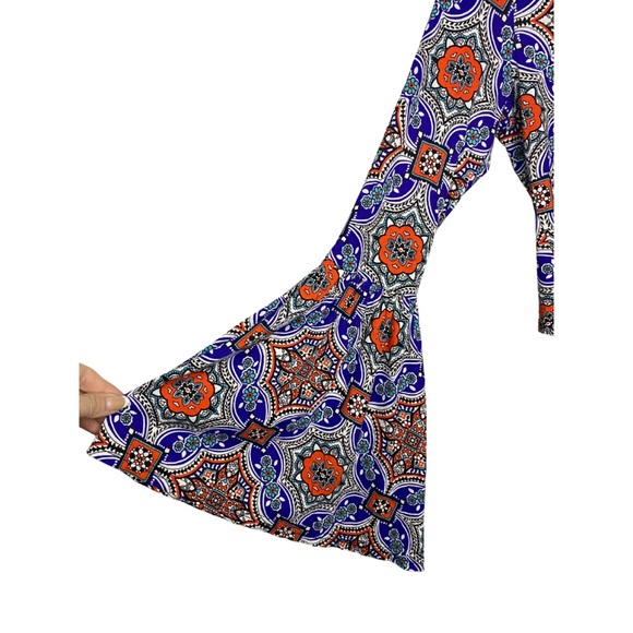 MISSGUIDED Hippie Crop Top With Flared Sleeves - Picture 3 of 3